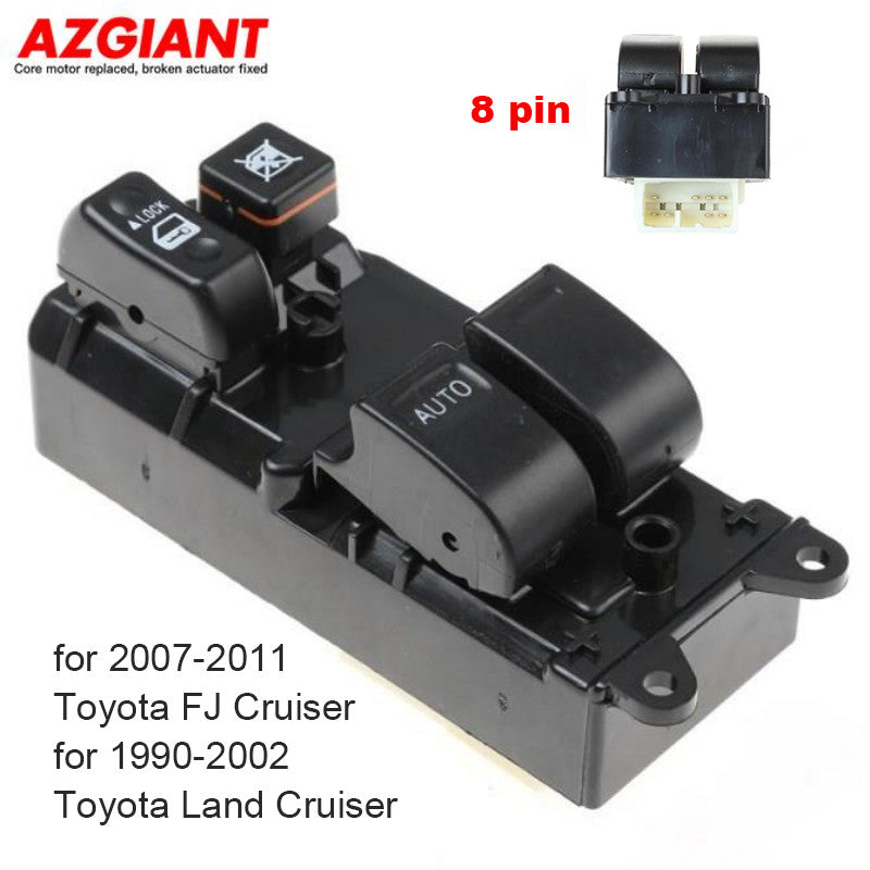 NEW DRIVER LEFT MASTER POWER WINDOW DOOR SWITCH for Toyota FJ / for Land Cruiser