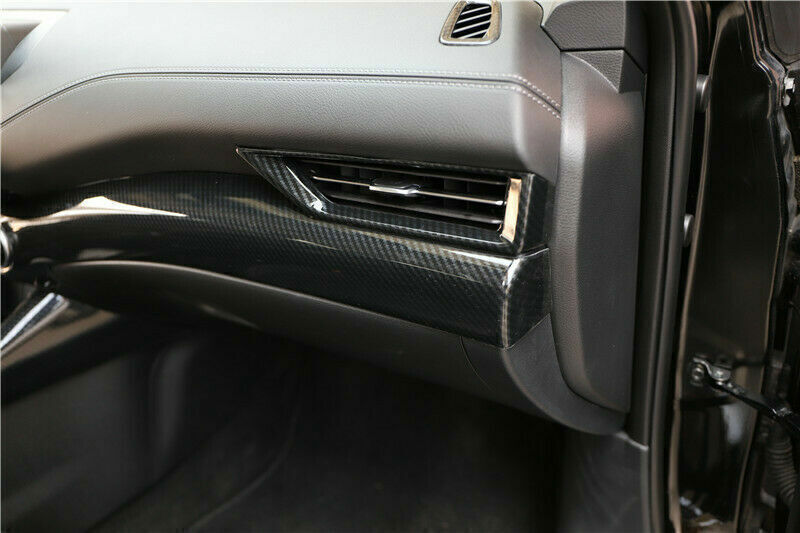 3P Carbon Fiber ABS Inner Dashboard Strip Cover Trim for Nissan Sentra 2020-2023