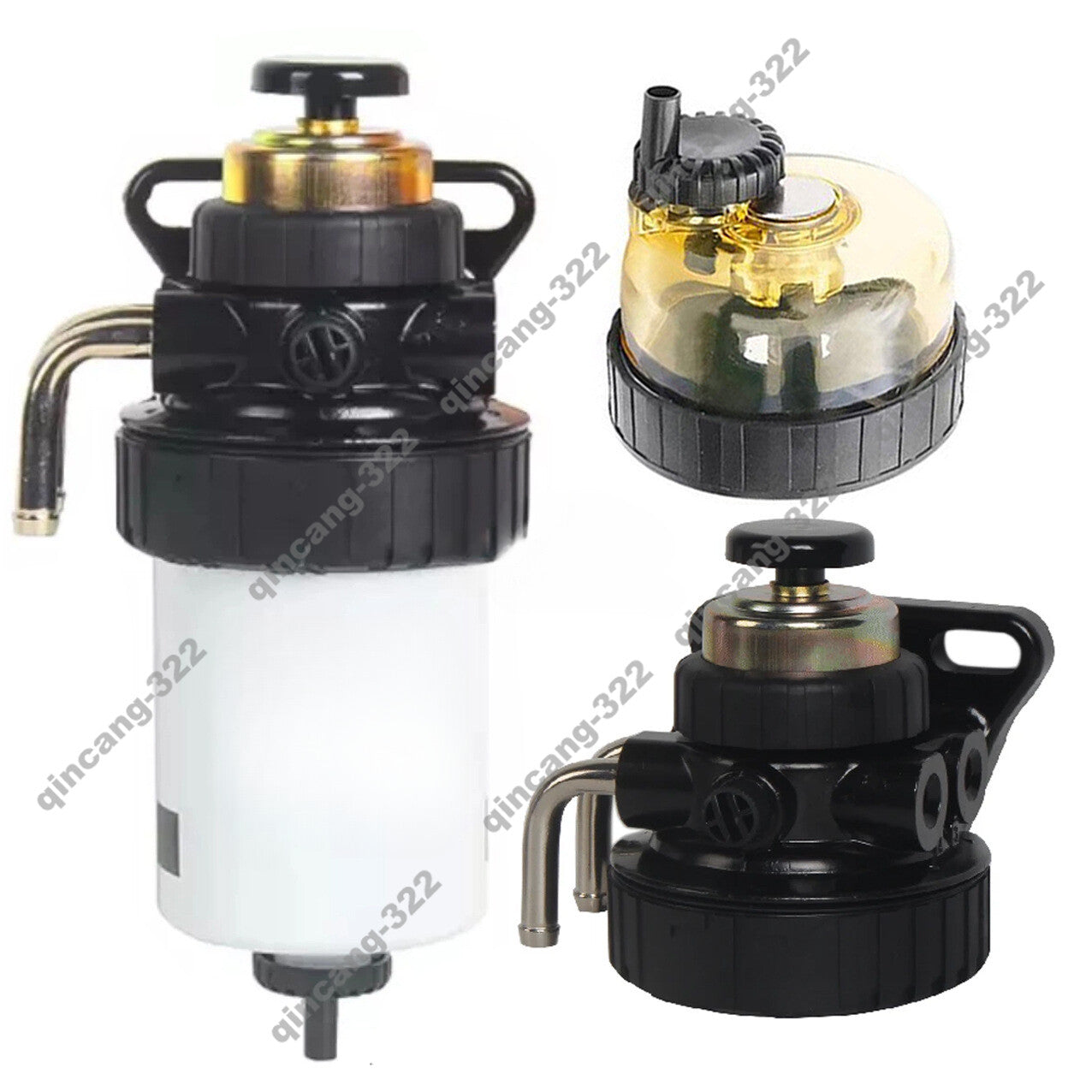 Fuel Filter Assembly 47801835 for CASE Backhoe Loader 570ST Compactor 1107EX