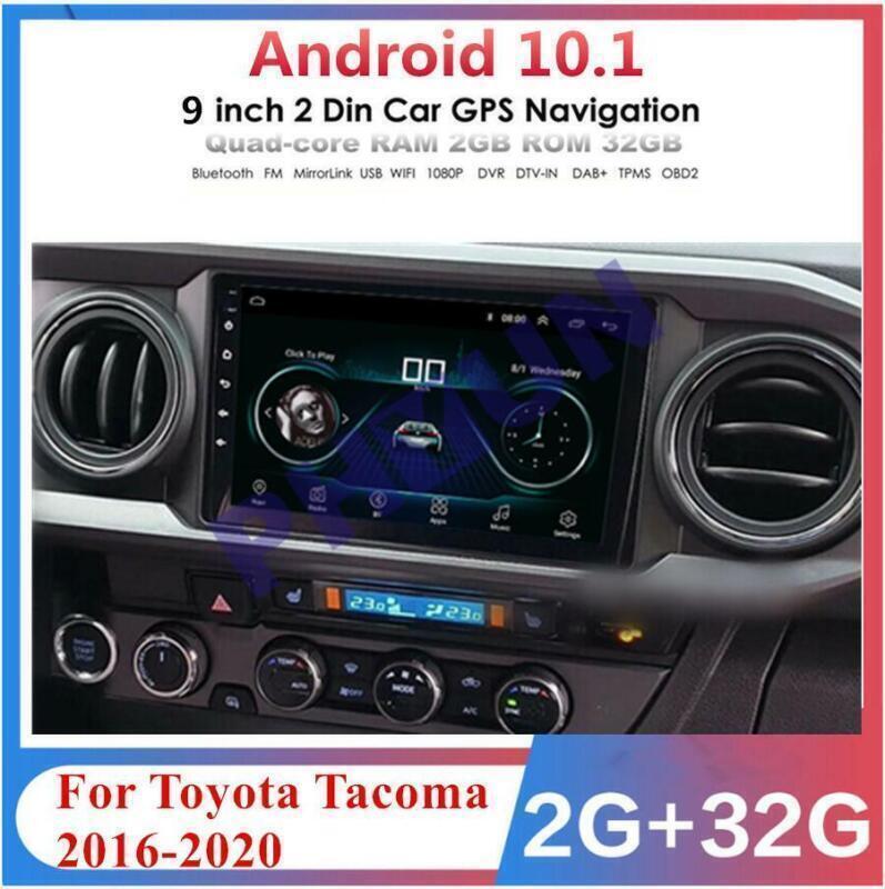 9 1080P Android10.1 Car GPS Navigation Stereo Radio for Toyota Tacoma 2016-2019