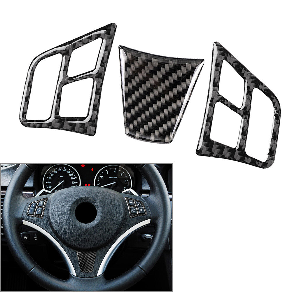 Lenkradeckung f¨¹r for BMW 3er E90/91/92/93/95 2005-12 Kohlefaser