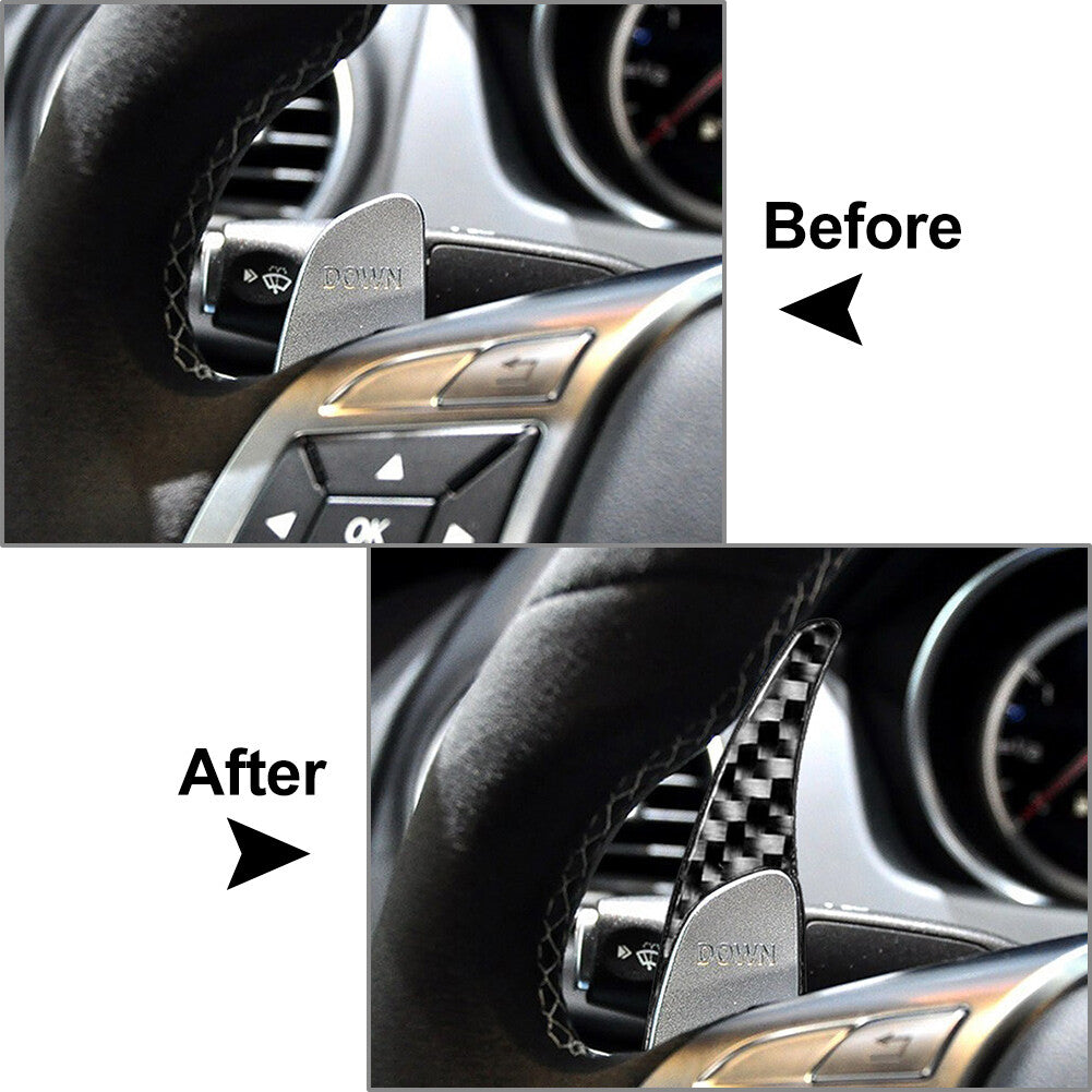 Steering Wheel Shift Paddle Extension fit for Mercedes Benz A C E CLA Class
