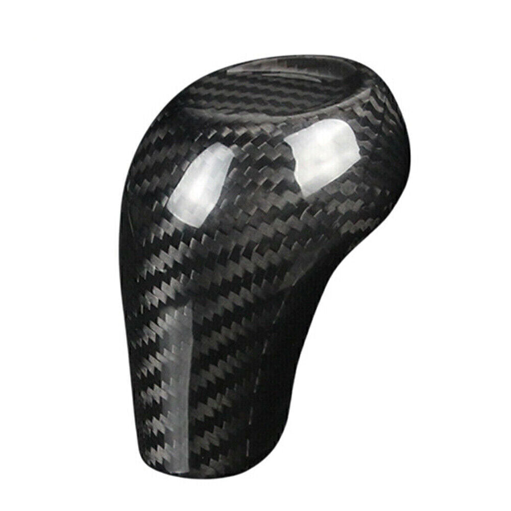 Carbon Fiber Gear Shift Knob Cover Trim Decor for Chevrolet Camaro 2016-2020 17