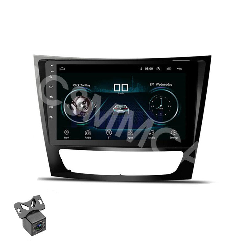 Fit for Mercedes-Benz CLS/E-Class 2002-2009 W211 W219 For Carplay Player GPS Cam
