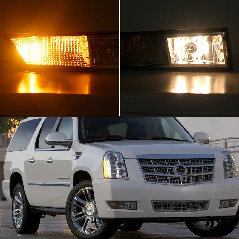 The left fog light is applicable to the for Cadillac for Escalade ESV 2007-2014 front bumper fog light.