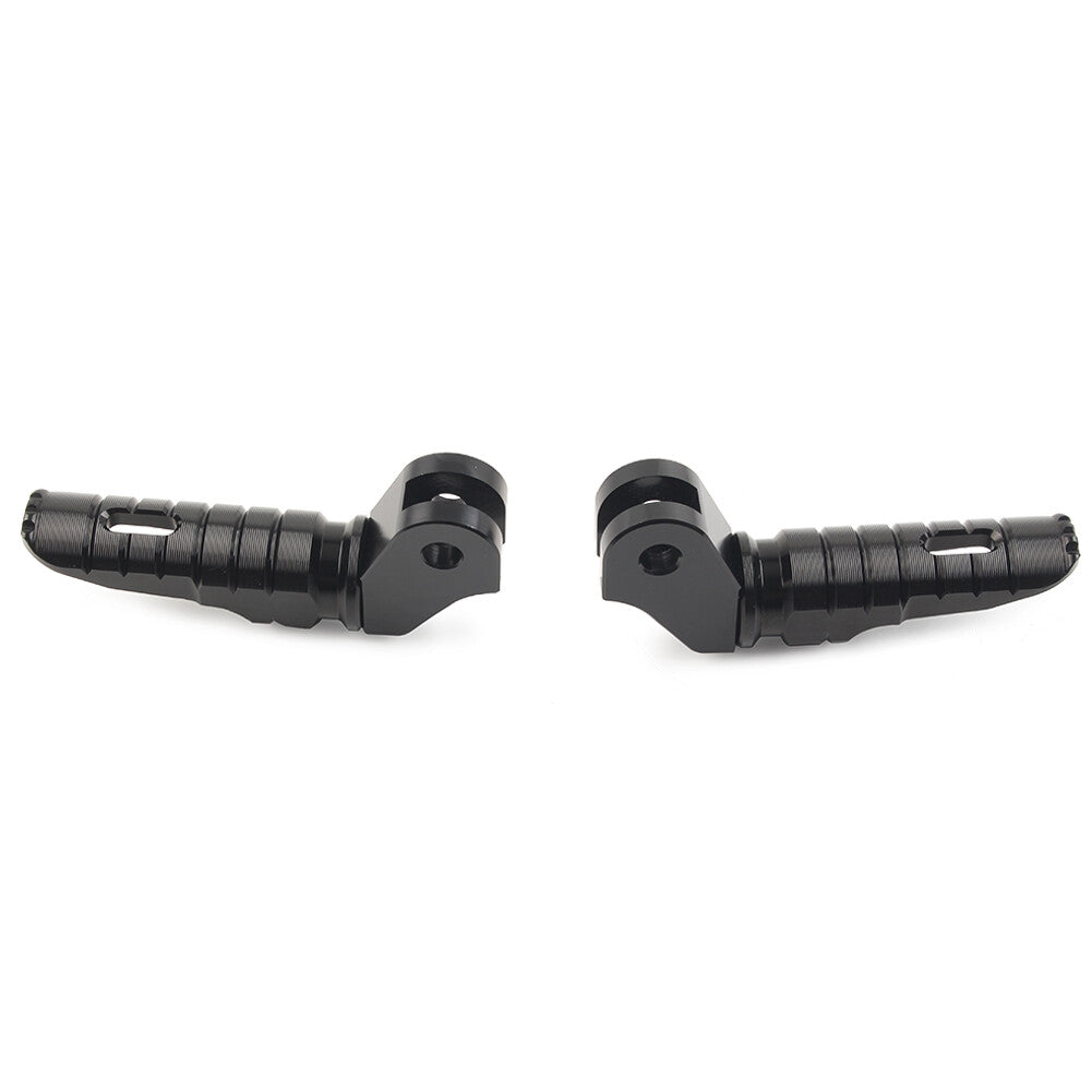 CNC Front Foot Pegs Footpegs Pedal Aluminum For T100 T120 2016-2022 Black Pair
