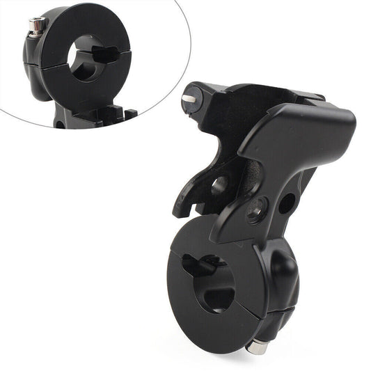 Clutch Lever Mount Bracket Perch for Harley Dyna Sportster XL883 XL1200 2008-13