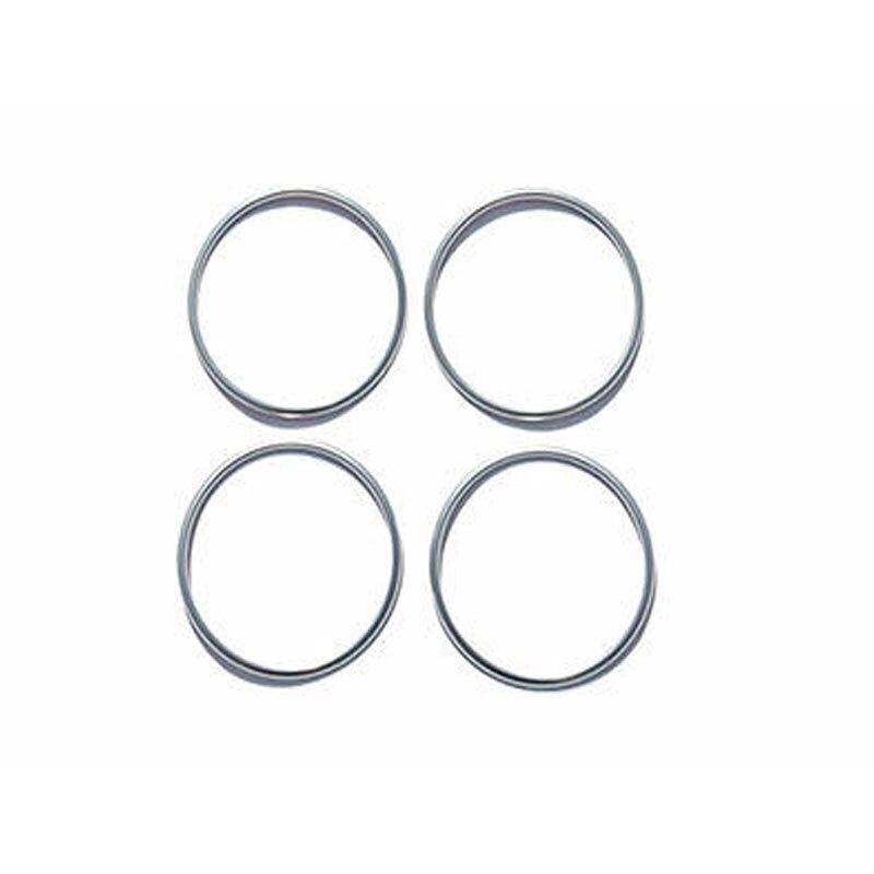 Inner Door Speaker Frame Cover Trim ABS Silver for BMW X5 X6 F15 F16 2014-2018