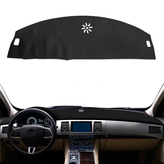 for Jaguar XF 2008-2015 Dashmat Console Leather Dashboard Dash Mat Cover Pad