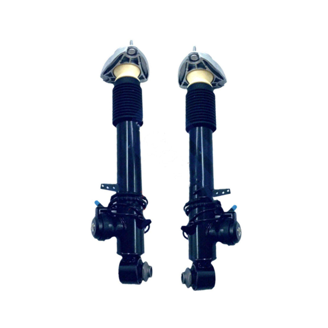 2x Rear L/R Shock Absorber Struts w/EDC for BMW X5 X6 F15 F16 F85 F86 2014-2019