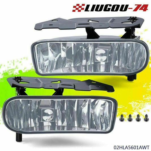 2-piece clear lens fog light set with bulbs suitable for 2002-2006 for Cadillac for Escalade .