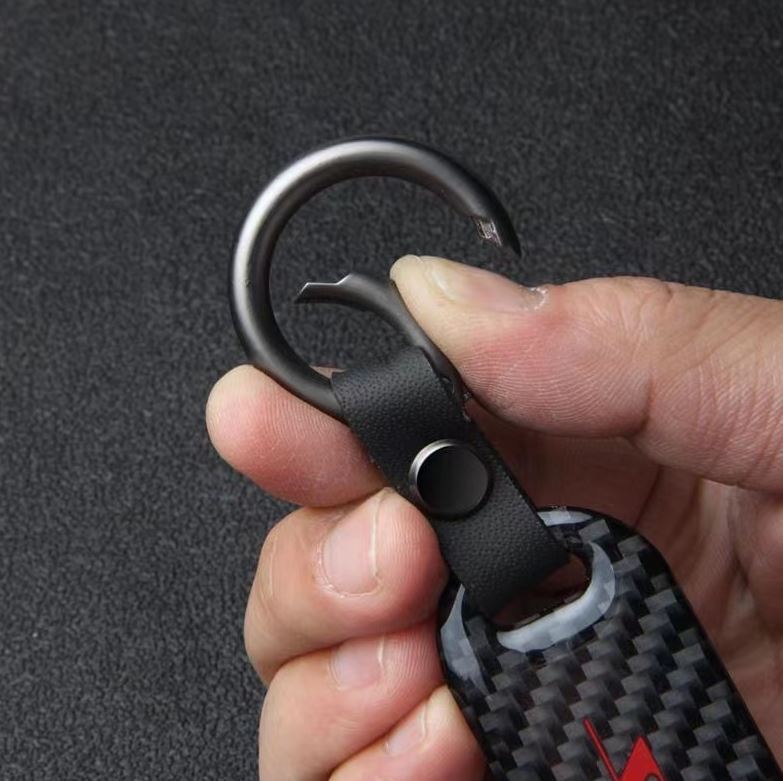 Car keychain/key ring with lanyard accessory, Drift Master Red, suitable for Honda for Acura .