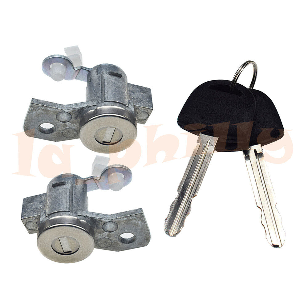 1Set for Chevrolet for Hummer 19121155 Door Lock Cylinders Front RightLeft Side