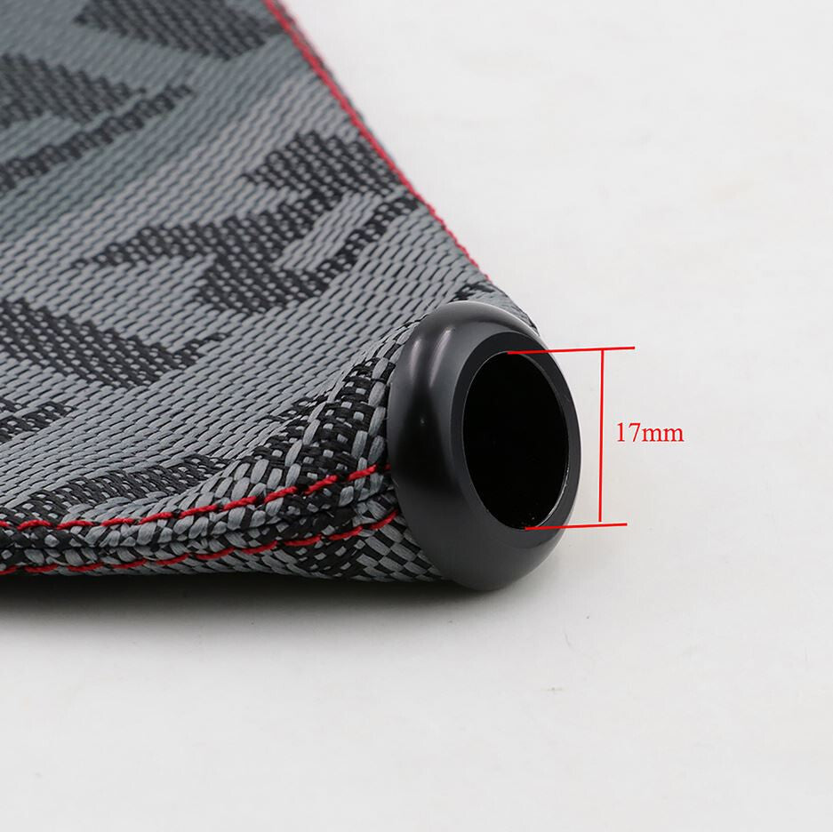 Car Gear Shift Knob Boot Racing Gearbox Protective Cover, Premium Fabric, Purple, Suitable for Jaguar