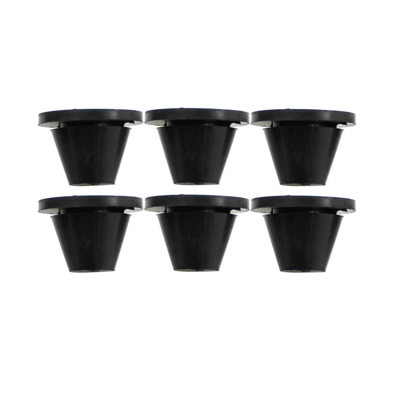 6x Rubber Side Cover Grommets Fits for Harley Touring Road Electra Glide 96-2007