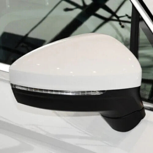 for Volkswagen for Tiguan 2018-2022 White Right RearView Side Mirror Cover Replace