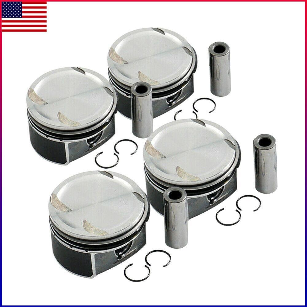 4Pcs Pistons  Rings Kit ¦µ82mm for Mercedes-Benz M271 W203 W204 A209 C200K