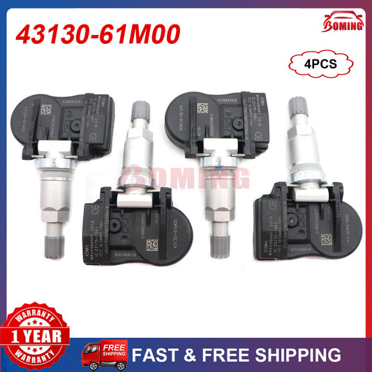 4PCS NEW TPMS Tire Pressure Sensor for Suzuki for Swift SX4 Alto Baleno for Jimny Vitara