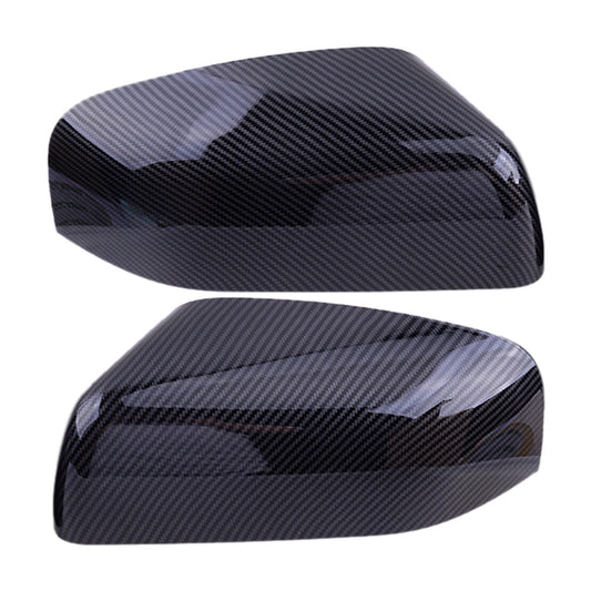 Two carbon fiber mirror protectors for Land Rover for Range Rover Sport LR2 LR4 10-14