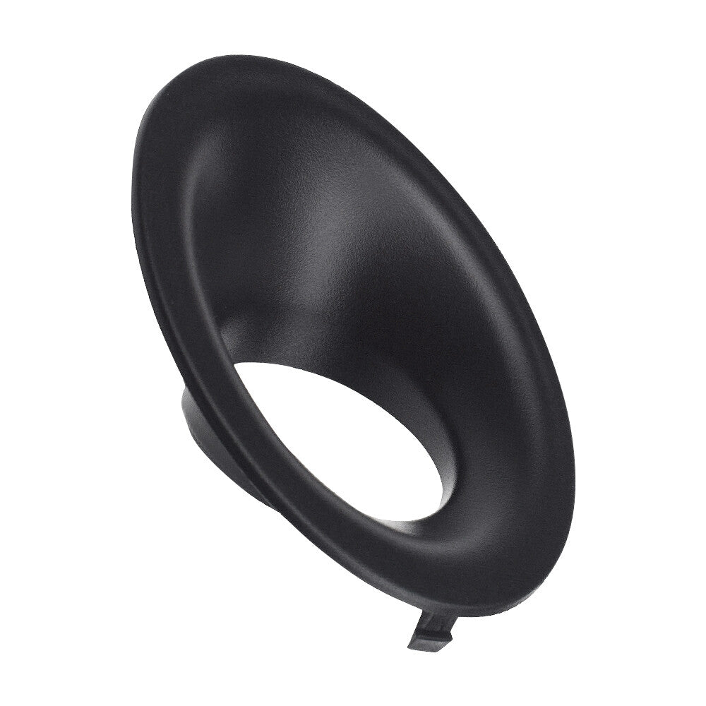 Front Left Fog Light Lamp Cover Bezel Black Plastic for Challenger 2015-2020