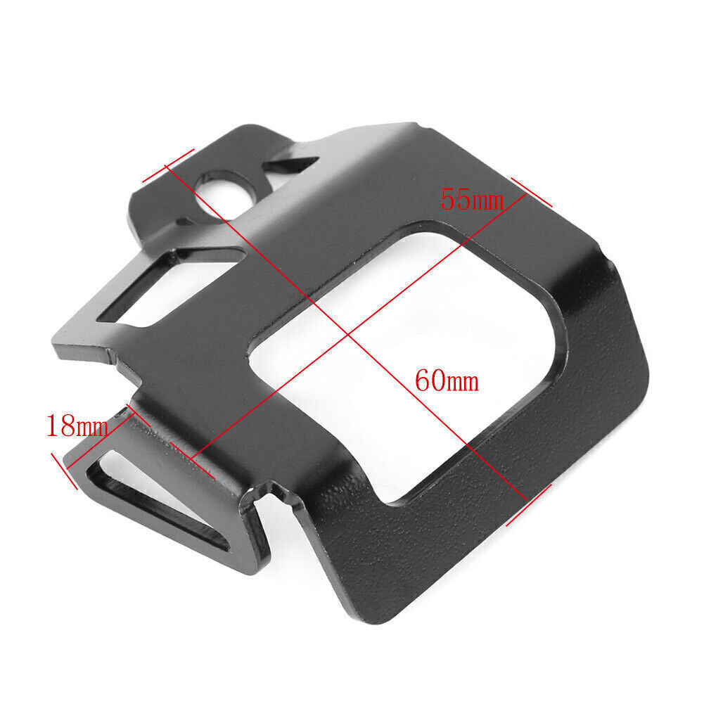 Rear Brake Fluid Reservoir Guard for Yamaha MT09 2014-18 FZ-09 FJ-09 14-18 Black