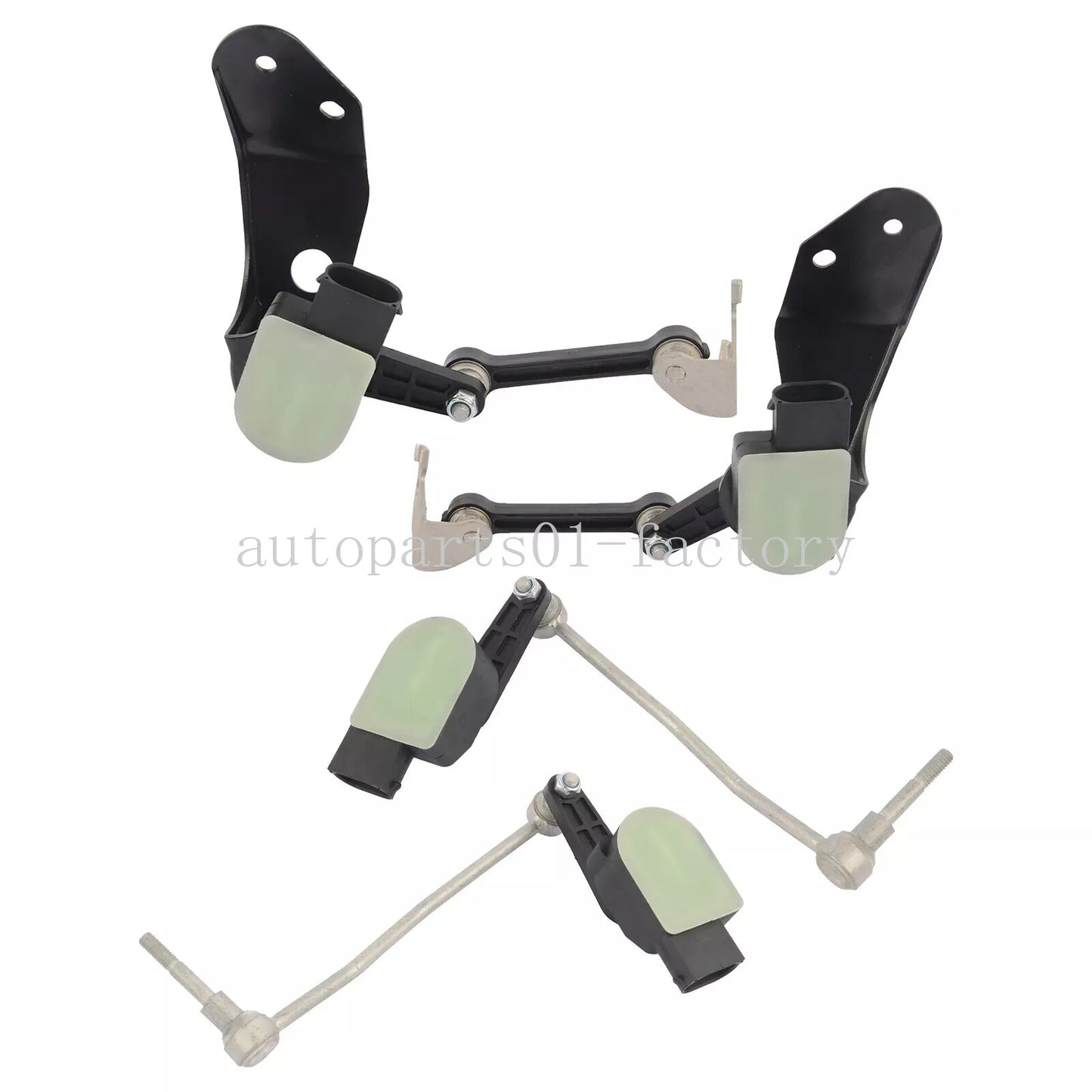 4pcs Front Rear Height Level Sensors for Audi for A8 S8 Quattro Sedan 4.2L 6.0L