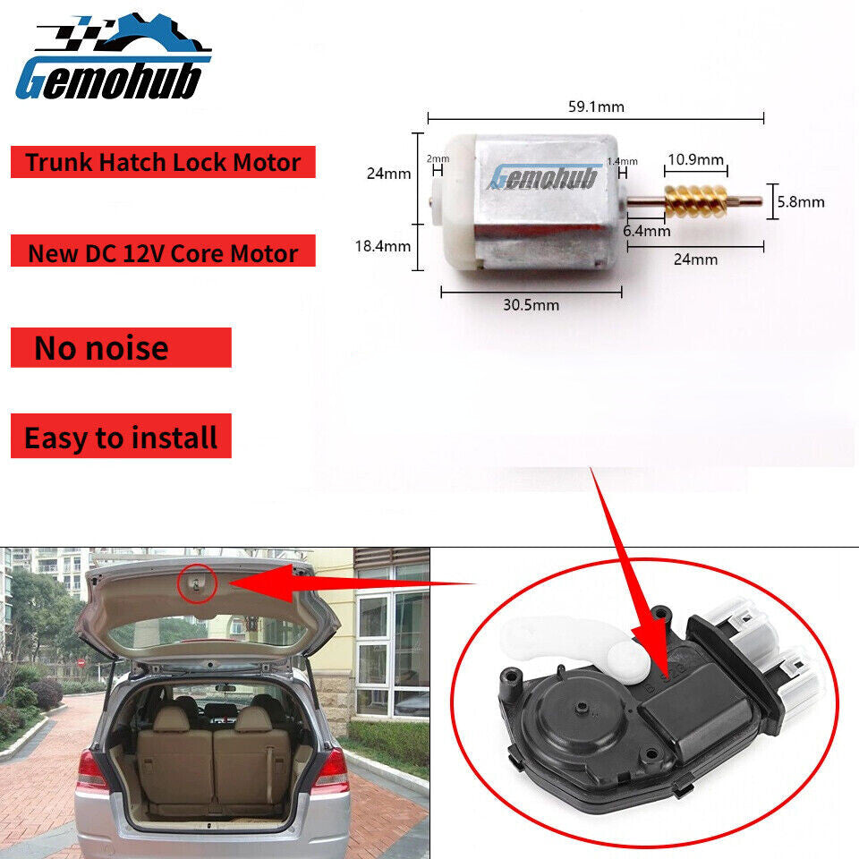 Power Trunk Lock Latch motor for 2008-2015 for Nissan Rogue