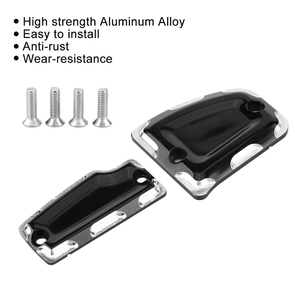New Motorcycle FrontRear Billet Master Cylinder Covers For Indian
