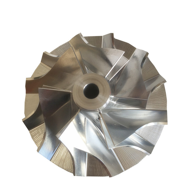 T61 409033-0013 59.50/94.02 mm 6+6 Blade Turbine Billet Compressor Wheel for CAT