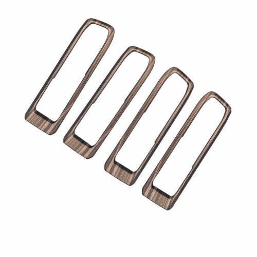 Wood Grain Moulding for Ford Explorer 20-2024 Inner Door Handle Frame Trim 4X