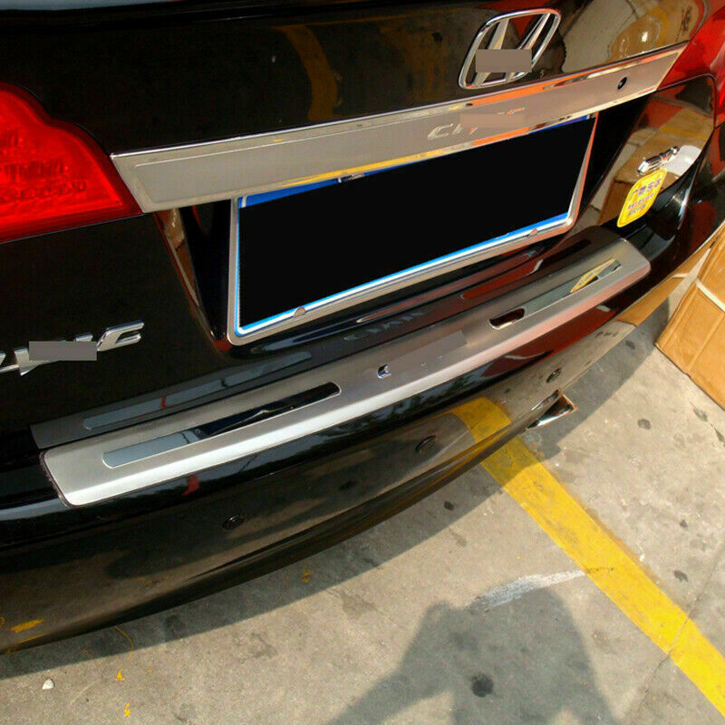 Chrome Tailgate Trunk Hatch Lower Moulding Cover Trim for Honda for Civic 2006-2011