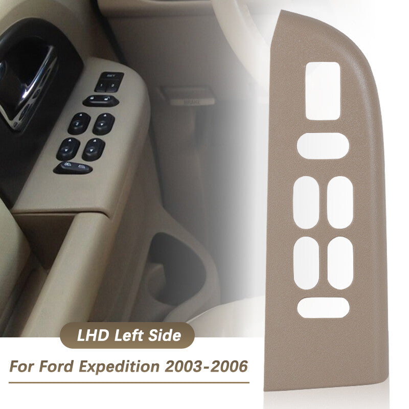Front Driver Left Door Panel Window Switch Bezel For 2003-2006 for Ford Expedition