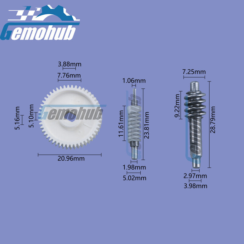 NEW FOLD MIRROR MOTOR Gear for 2004-2020 for Toyota for Sienna 2015-2019 for Mitsubishi L200