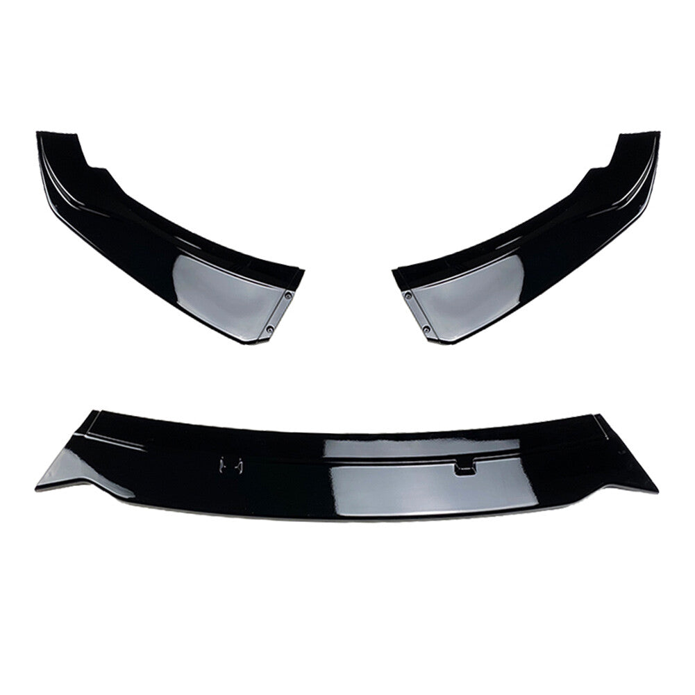Front Bumper Lip Chin Spoiler Splitter for BMW 1 Series F20 F21 116i 118i Black