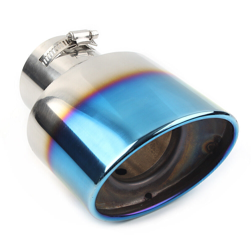 Car Stainless Blue Rear Exhaust Pipe Tail Muffler Tip Fit for Honda CRV CR-V 12-2021