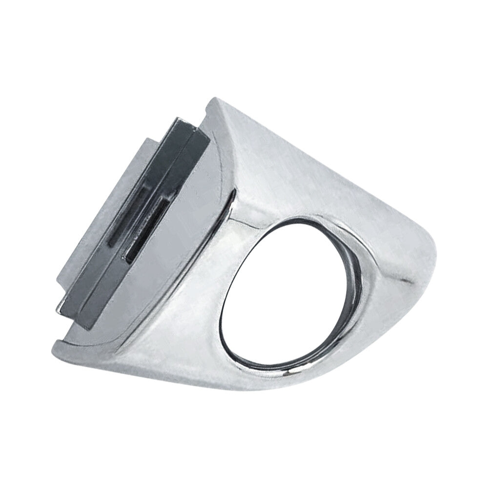 Front Outside Handle Cover Chrome Plastic Left Side for Elantra 2017-2020