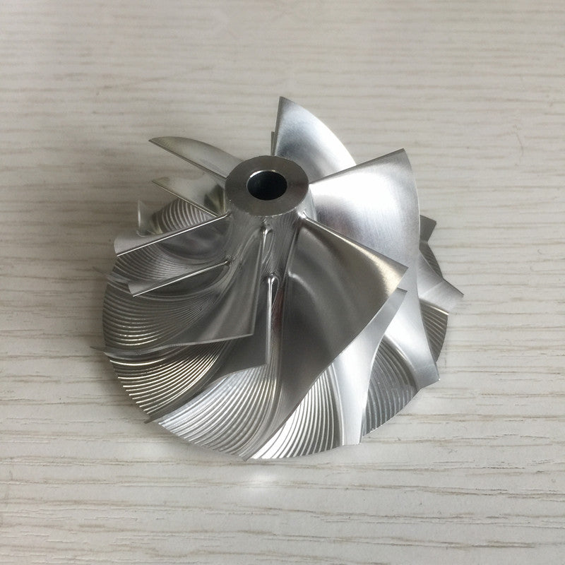TD05H 20G reverse 52.56/68.01mm 6+6 blades performance Billet compressor wheel