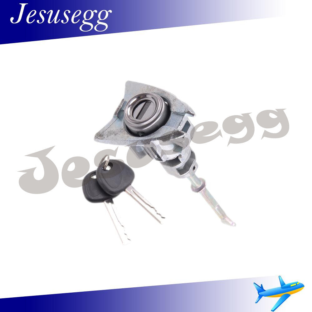 Only Left Driver Side Door Lock Cylinde 2 Keys 81970C1A00 For 2015-2019 Sonata
