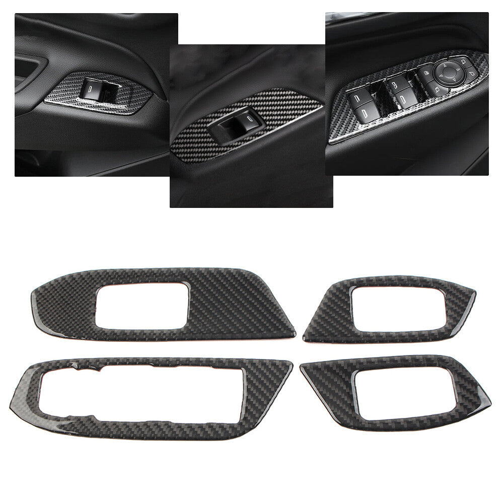 for Chevrolet Equinox 2018-2021 Door Window Control Panel Lift Switch Cover Trim