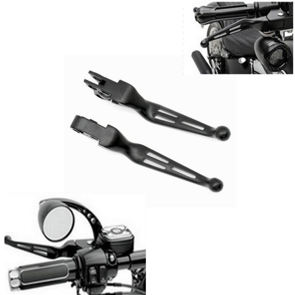 Black Hand Lever Clutch Brake Lever for Harley For Electra Glide Dyna Low Rider