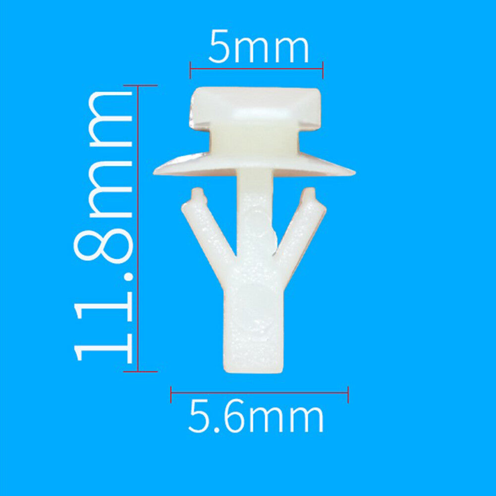 10 Car Hood Weatherstrip Dash Panel Trim Retainer Fastener Clips for Mazda
