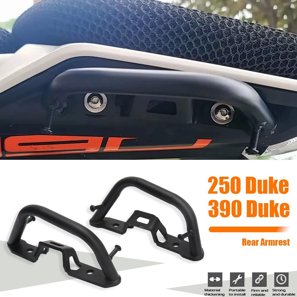 Rear for Seat Handle Grab Bar Motorcycle Passenger Armrest Grab Kit For 250/390 D