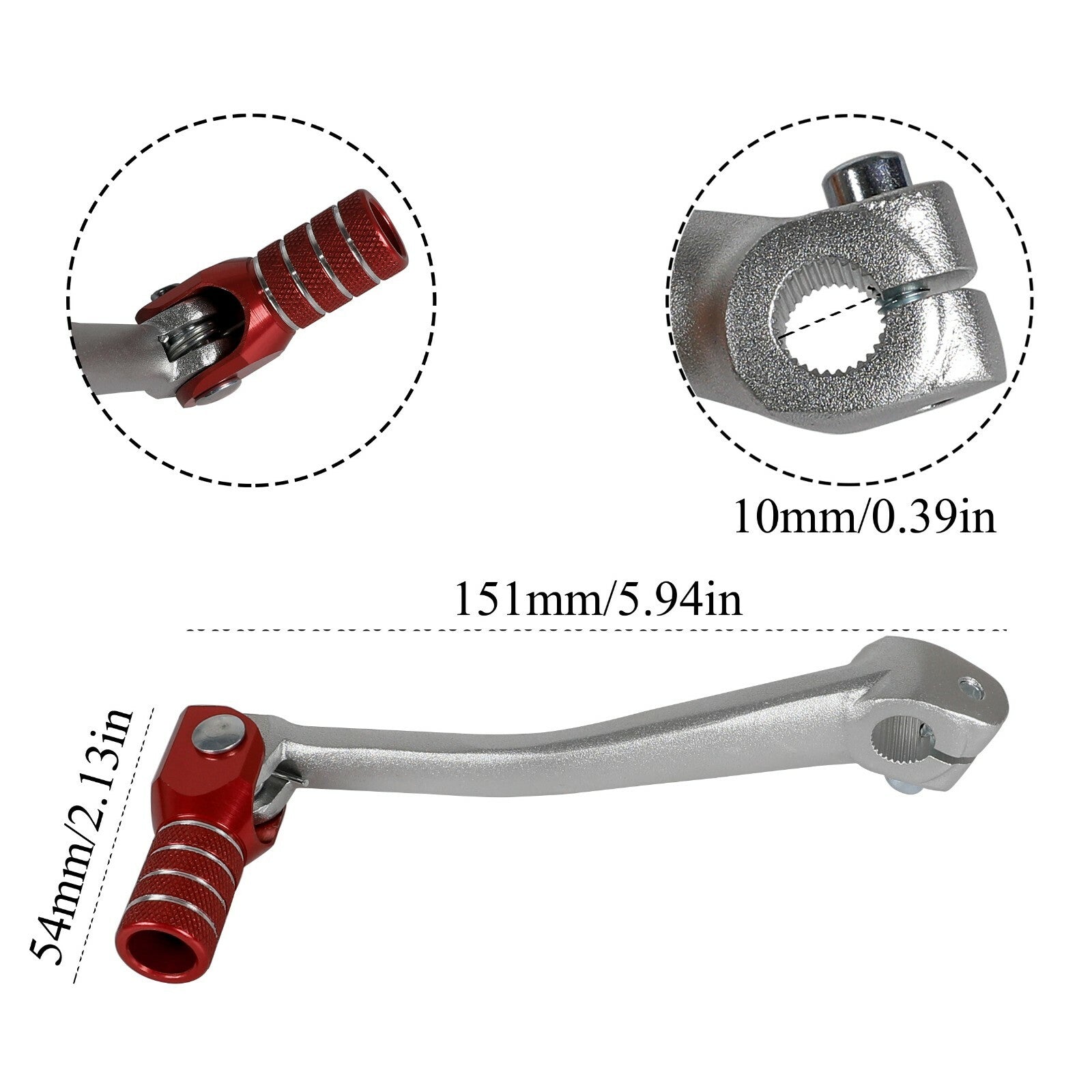 Gear Shifter Shift lever For Motorcycle Dirt Pit Bike Trail ATV Quad 110cc 125cc
