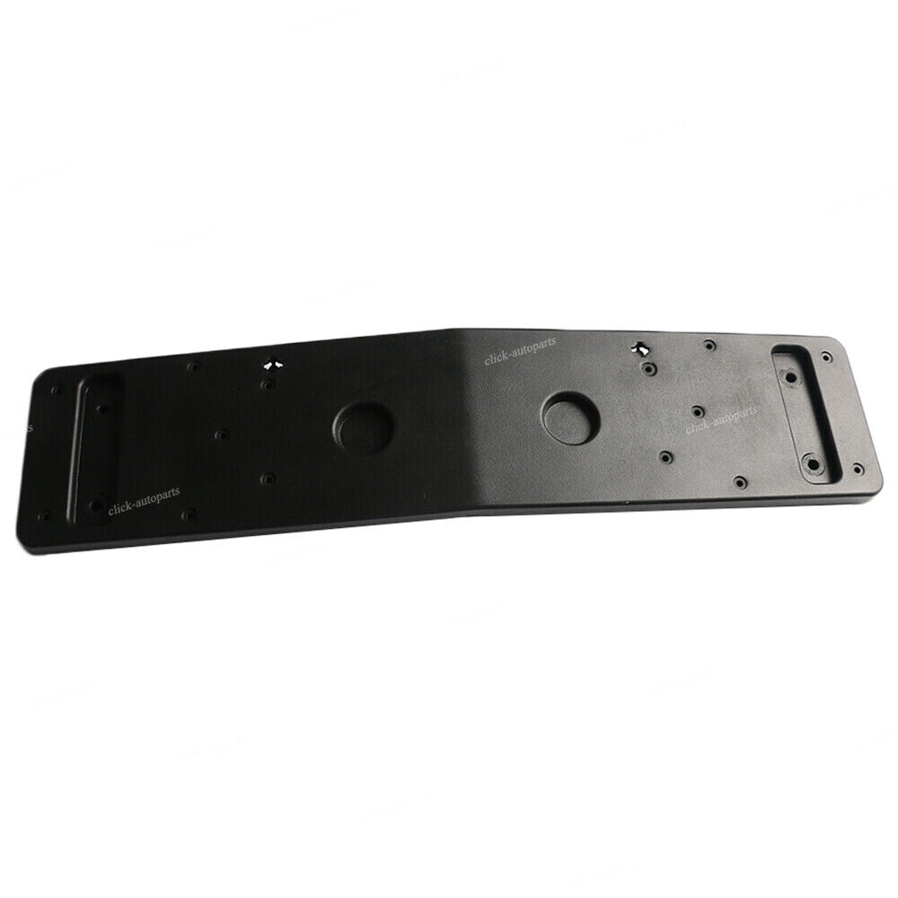 Front Bumper Number Plate Mount Holder Black for Mercedes-Benz A-166-880-12-44