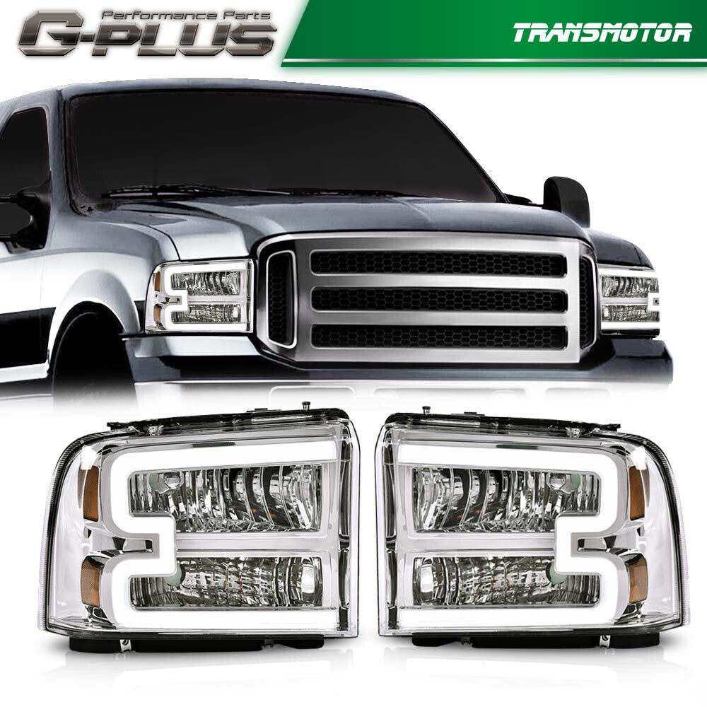 2005-2007 Shuifu Edition F250 F350 Super Duty LED DRL Xiaoming/Golden Yellow