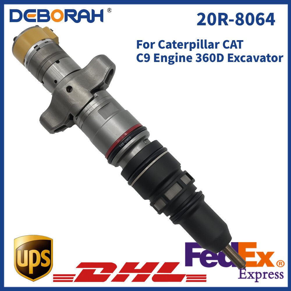 20R8064 Fuel Injector 20R-8064 for Caterpillar CAT C9 Engine 360D Excavator