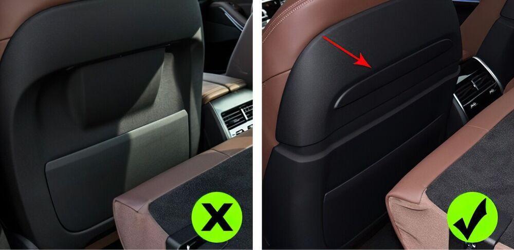 for BMW X5 X6 X7 G05 G06 G07 2019-2023 Front for Seat Back Decorative Strip Silver
