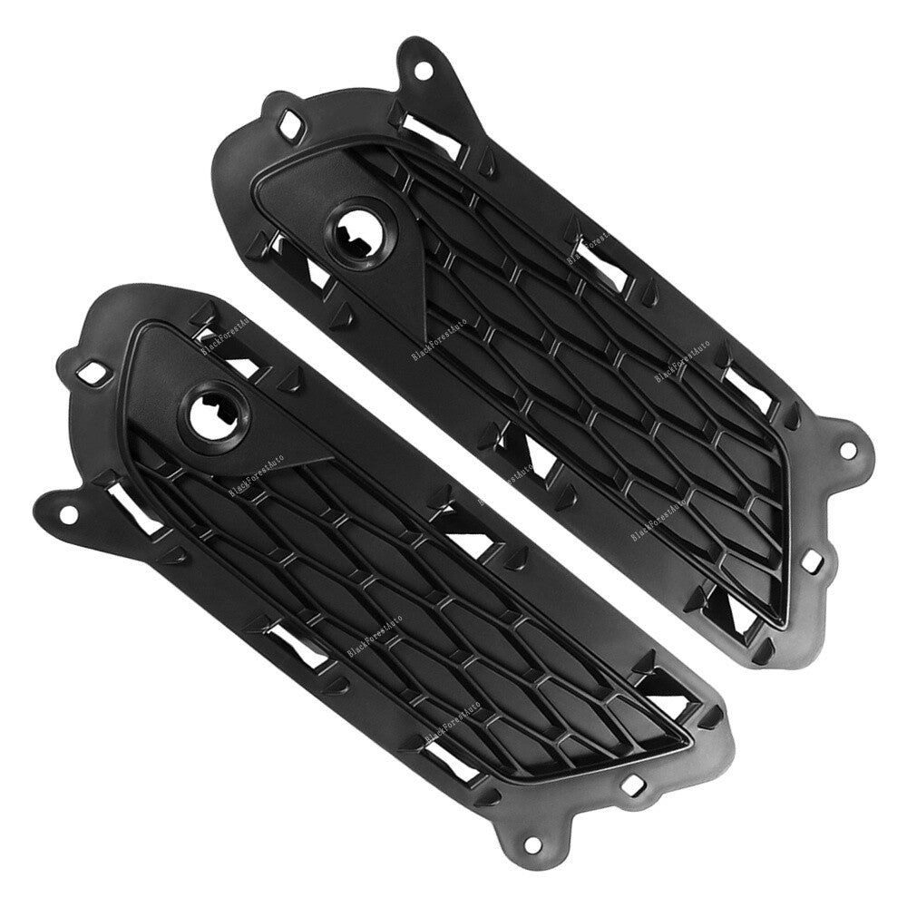 2x for Land Rover for Range Rover Evoque 16-19 LH+RH Front Lower Grille Cover Bezel