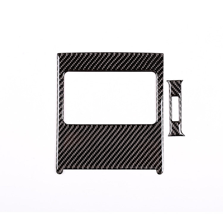 Carbon Fiber Rear Air Outlet Vent Cover Sticker for Mercedes Benz C Class W204