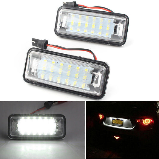 2X 12V LED License Number Plate Light white Fit for TOYOTA FT86 GT86 for Subaru Forester